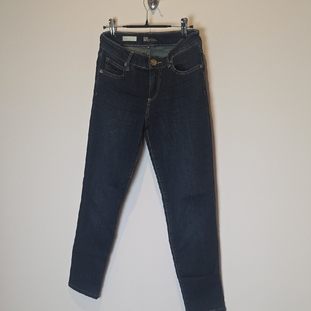 Kut from the Kloth Dark Indigo Skinny Jeans